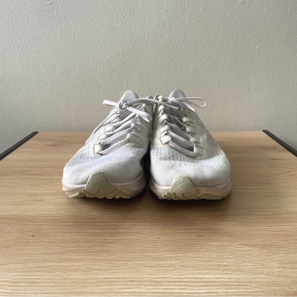 Nike Womens Air Zoom Pegasus 37 BQ9647-101 White Running Shoes Sneakers Size 7.5 - Picture 3 of 9